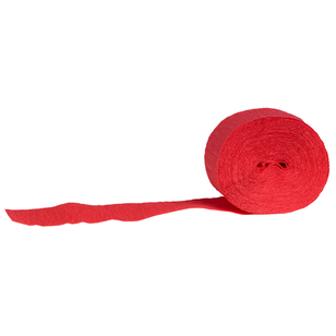 Amscan Crepe Streamers Red