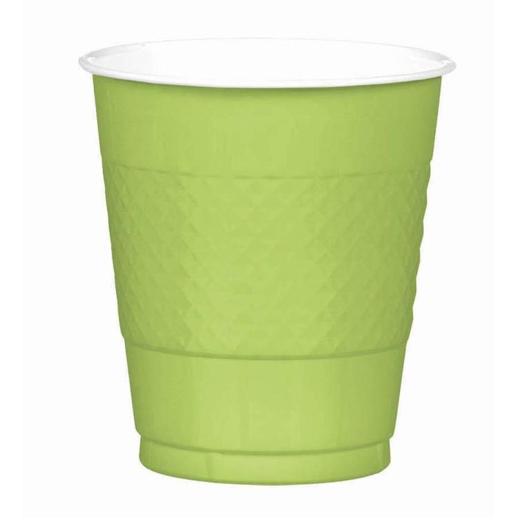 Amscan Kiwi Plastic Cups
