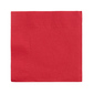 Amscan 2 Ply Red Beverage Napkins Red