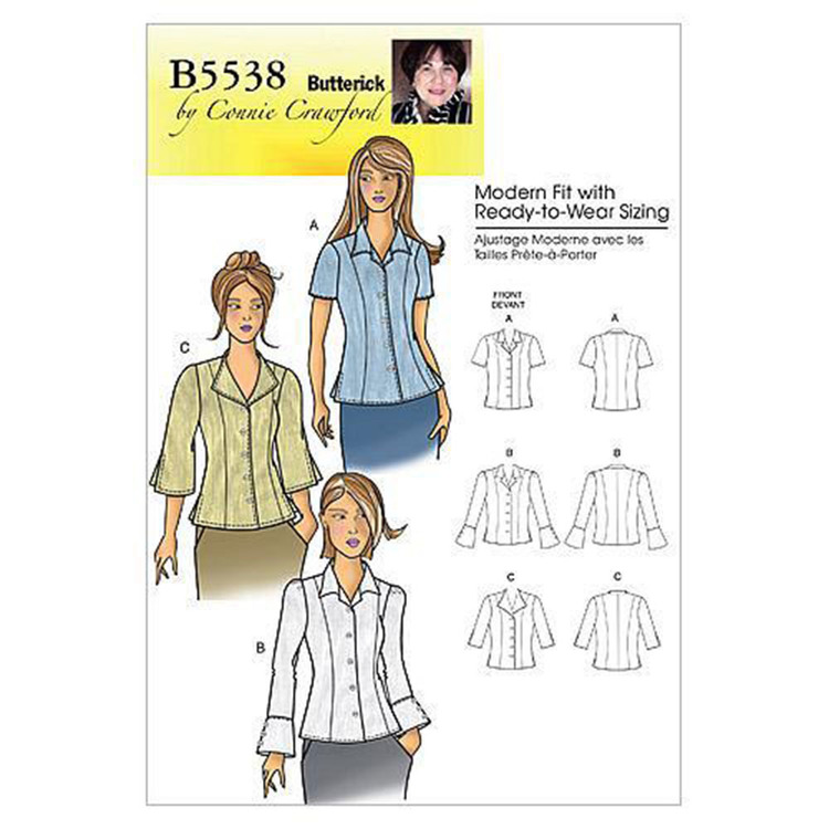 Butterick Pattern B5538 Women's Blouse