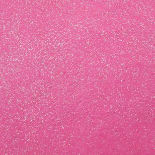 Arbee Glitter Felt Pink