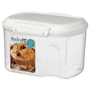 Sistema Klip It Bakery Container 1.56 L White & Clear