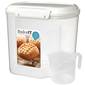 Sistema Klip It Bakery Container 2.4 L White & Clear