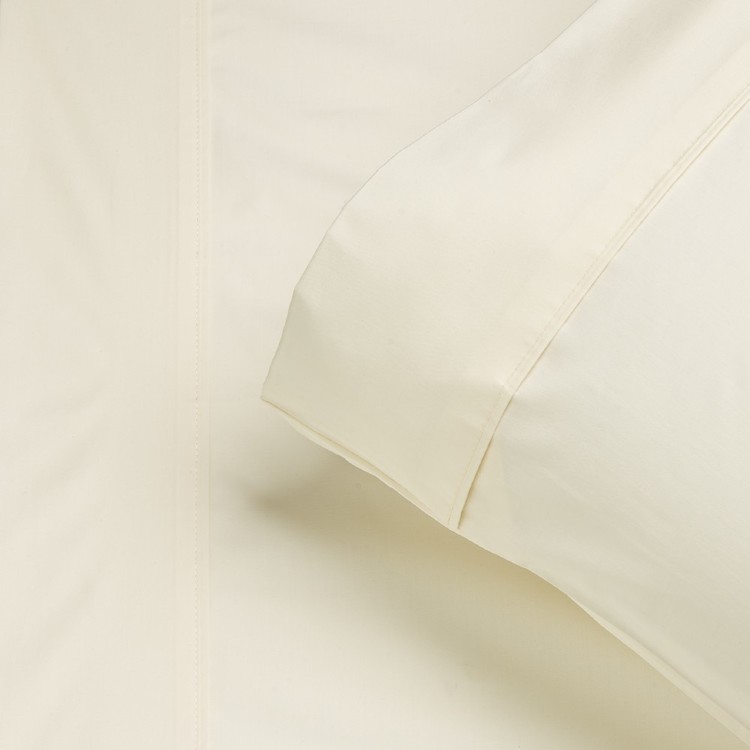 KOO 250 Thread Count Fitted Sheet Cream Queen