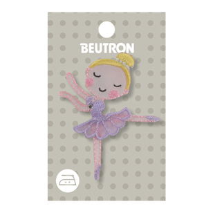 Beutron Lilac Ballerina Iron On Motif Lilac