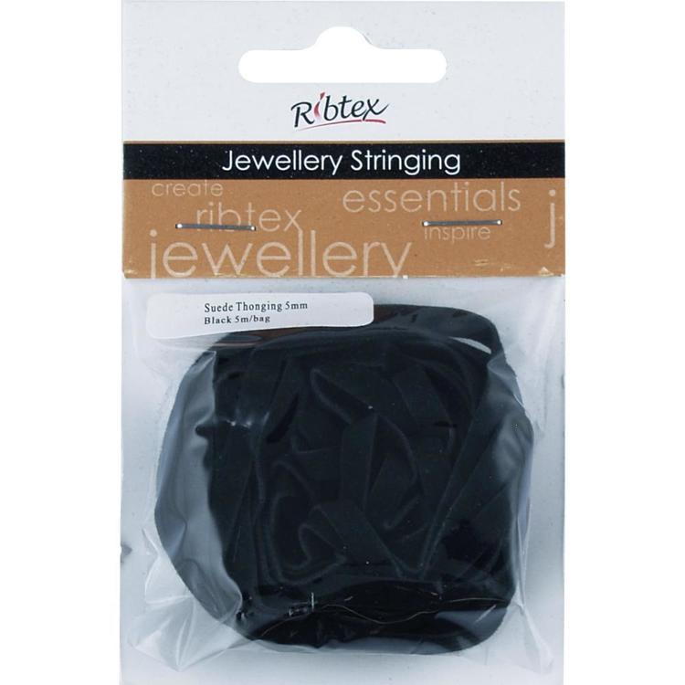 Ribtex Jewellery Stringing Wide Suede Thonging