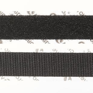 VELCRO® Brand Stick On Black 20 mm x 1 m