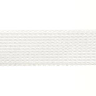 Birch Knitted Elastic White 6 mm