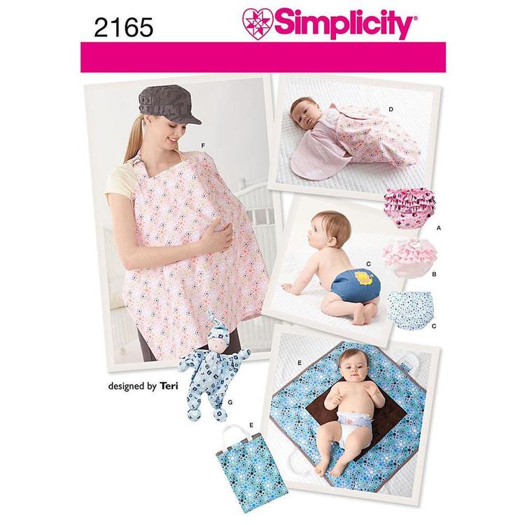 Simplicity Pattern 2165 Baby Accessories
