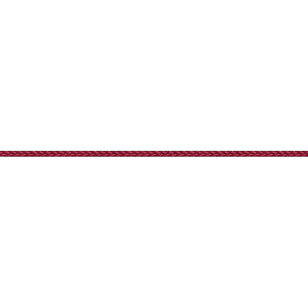 Simplicity Lacing Cord 3.7 Metres Length Red 3 mm x 3.7 m