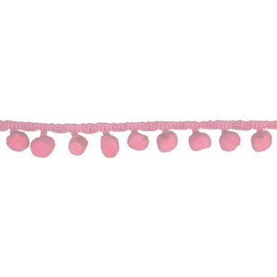 Simplicity Pom Pom Fringe Pink 19 mm x 1.2 m