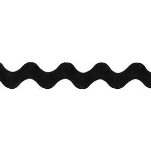 Simplicity Jumbo Rick Rack Black 16 mm | Spotlight Australia