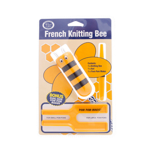 Classic Knit French Knitting Bee Yellow & Black