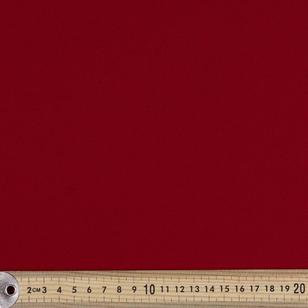 Plain 147 cm Stretch Crepe Knit Fabric Red