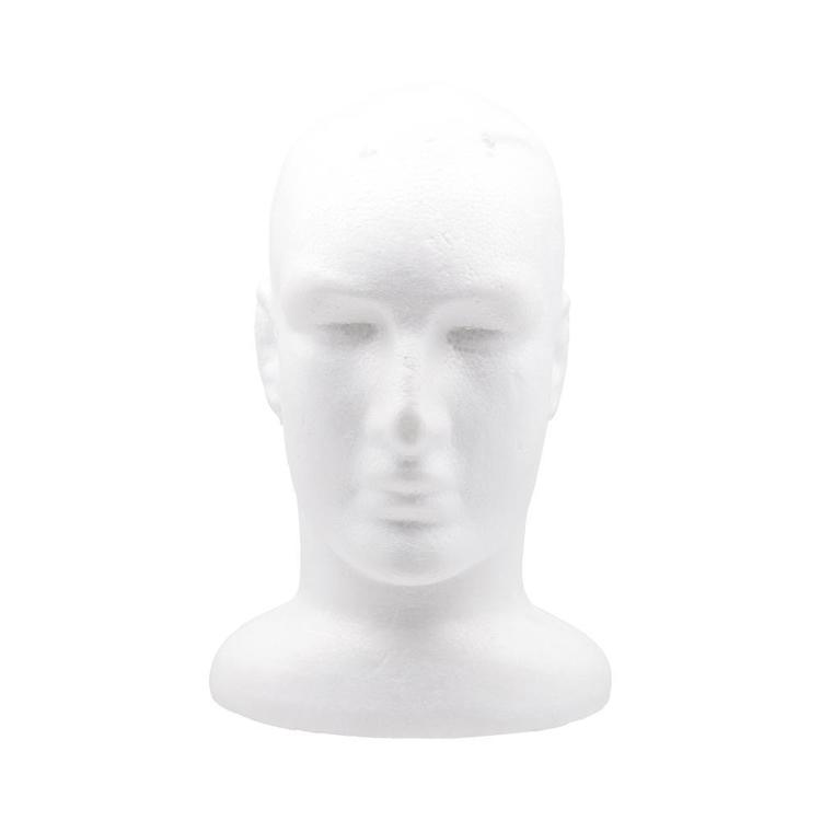 Shamrock Craft Deco Foam Man Head White