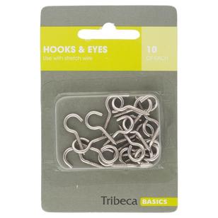 Tribeca Hooks & Eyes Silver