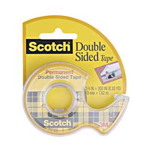 Scotch Double Sided Tape White 19 mm