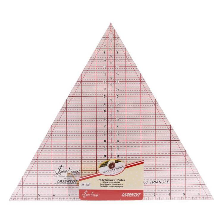 EZ Quilting 60 degree Triangle Ruler - 070659498077