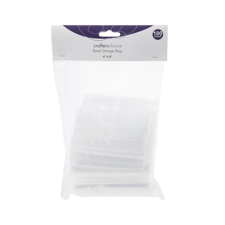 Crafters Choice Storage Bag 100 Pack Clear