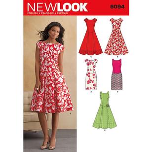 New Look Pattern 6094 Women's Dress  8 - 18