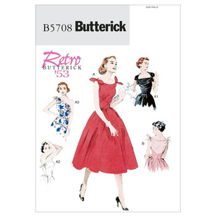 Butterick Pattern B5708 Misses' Dress