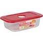 Decor Thermoglass Oblong Baking Dish 1 L Red