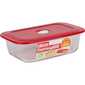 Decor Thermoglass Oblong Baking Dish 1.8 L Red