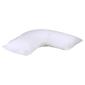Brampton House Stain Resistant V Shaped Pillow Protector White V Shaped