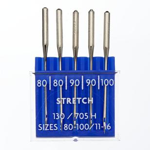 Birch Stretch Machine Needles Silver