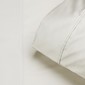KOO Elite 1000 Thread Count Cotton Fitted Sheet Oyster