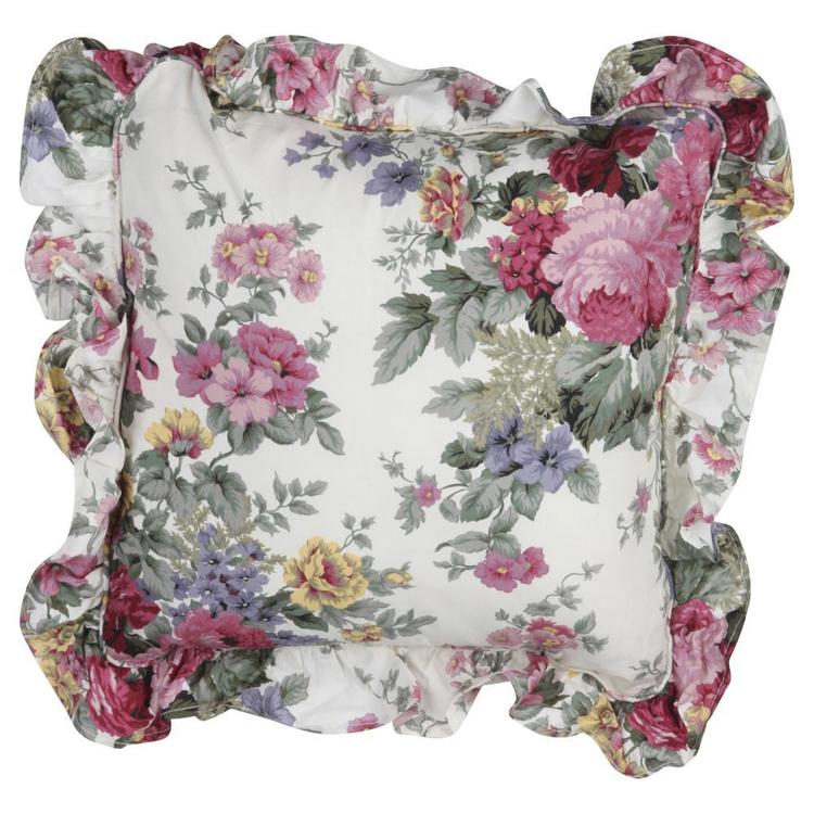 Gainsborough Rosewood Floral Cushion