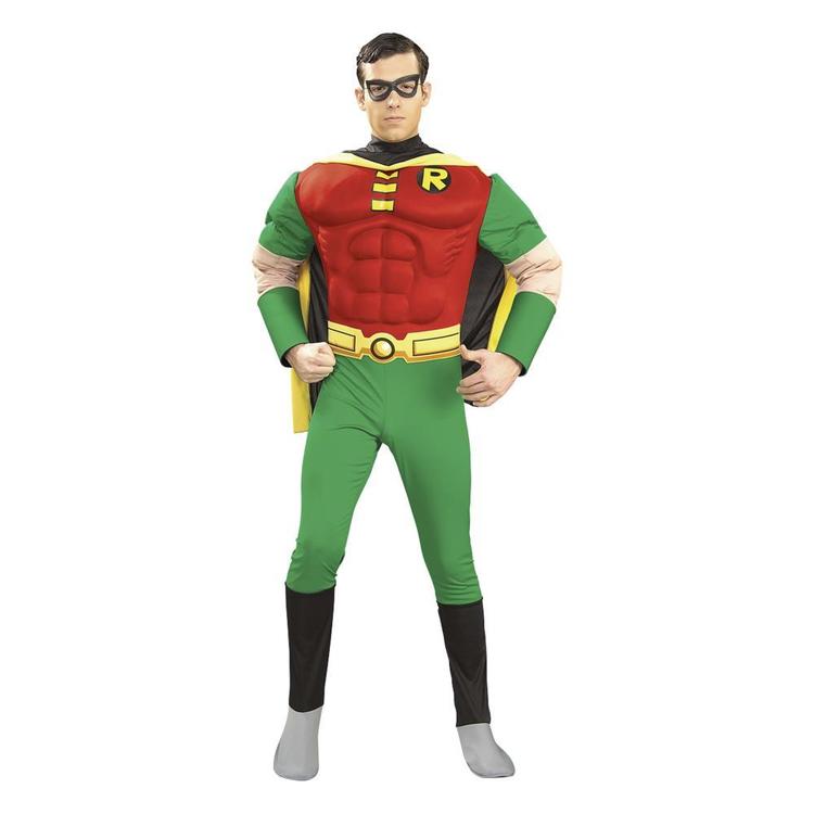 DC Comics Robin Muscle Chest Costume Green Large