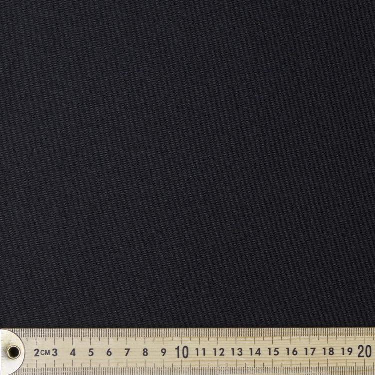 Deluxe Ponte Double Knit 147 cm Fabric Black