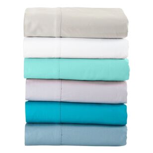KOO 300 Thread Count Cotton Fitted Sheet Arctic