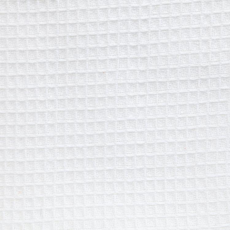 KOO Cotton Waffle Blanket White