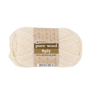 4 Seasons Pure Wool 8 Ply Yarn 50 g Oats 50 g