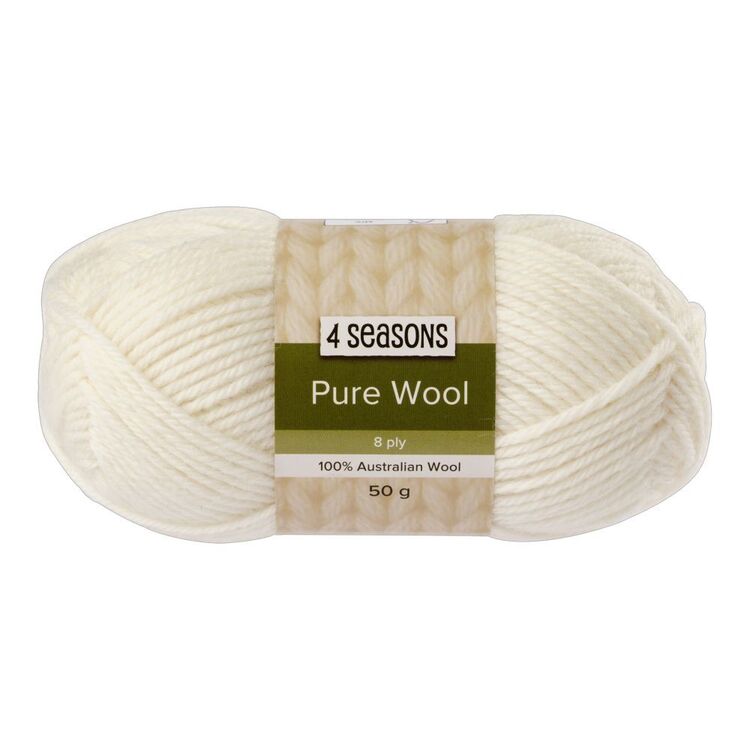 4 Seasons Pure Wool 8 Ply Yarn 50 g