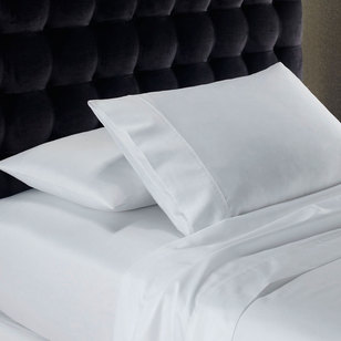 Hotel Savoy 500 Thread Count Cotton Sheet Set White