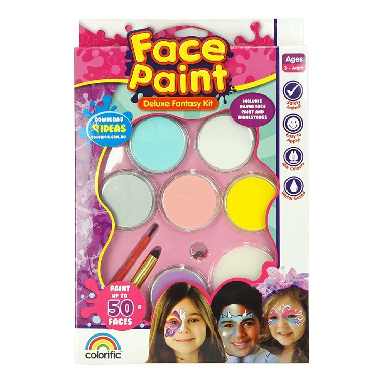 Face Paint Deluxe Fantasy Kit