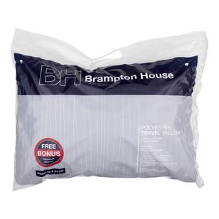 Brampton House Travel Pillow White Travel