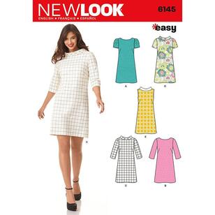 New Look Pattern 6145 Women's Dress  8 - 18