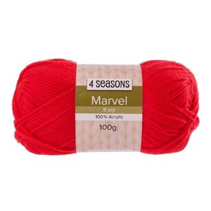 4 Seasons Marvel 8 Ply Yarn 100 g 1003 Red