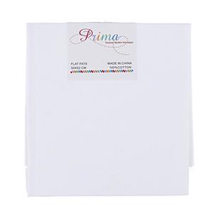 Prima Homespun Flat Fats White 50 x 52 cm