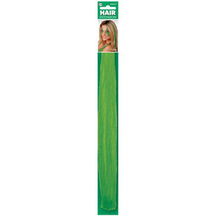 Amscan Supporter Hair Extension Green