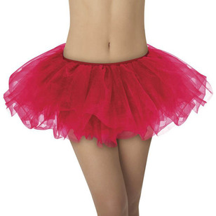 Amscan Supporter Tutu Red One Size Fits Most