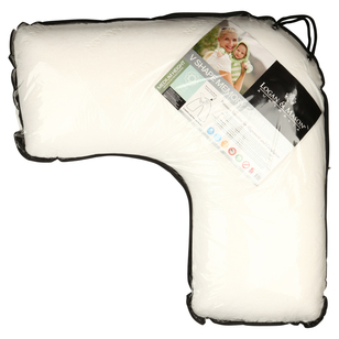 Logan & Mason Australia V Shaped Memory Foam Pillow White V Shaped