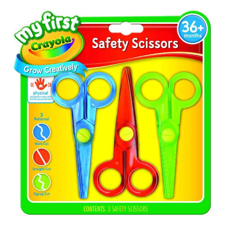 Crayola My First Safety Scissors Multicoloured