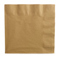 Amscan 2 Ply Gold Lunch Napkins Gold