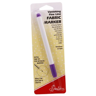 Sew Easy Vanishing Fine Line Fabric Marker Purple