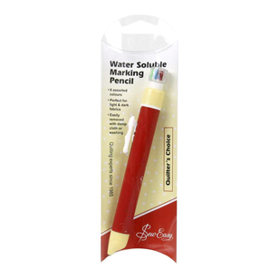 Sew Easy Water Soluble Pencils Multicoloured